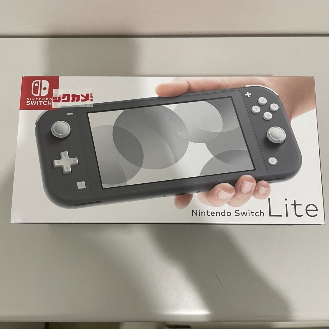 任天堂(ニンテンドウ)の新品未使用　Nintendo Switch Liteグレー エンタメ/ホビーのゲームソフト/ゲーム機本体(携帯用ゲーム機本体)の商品写真