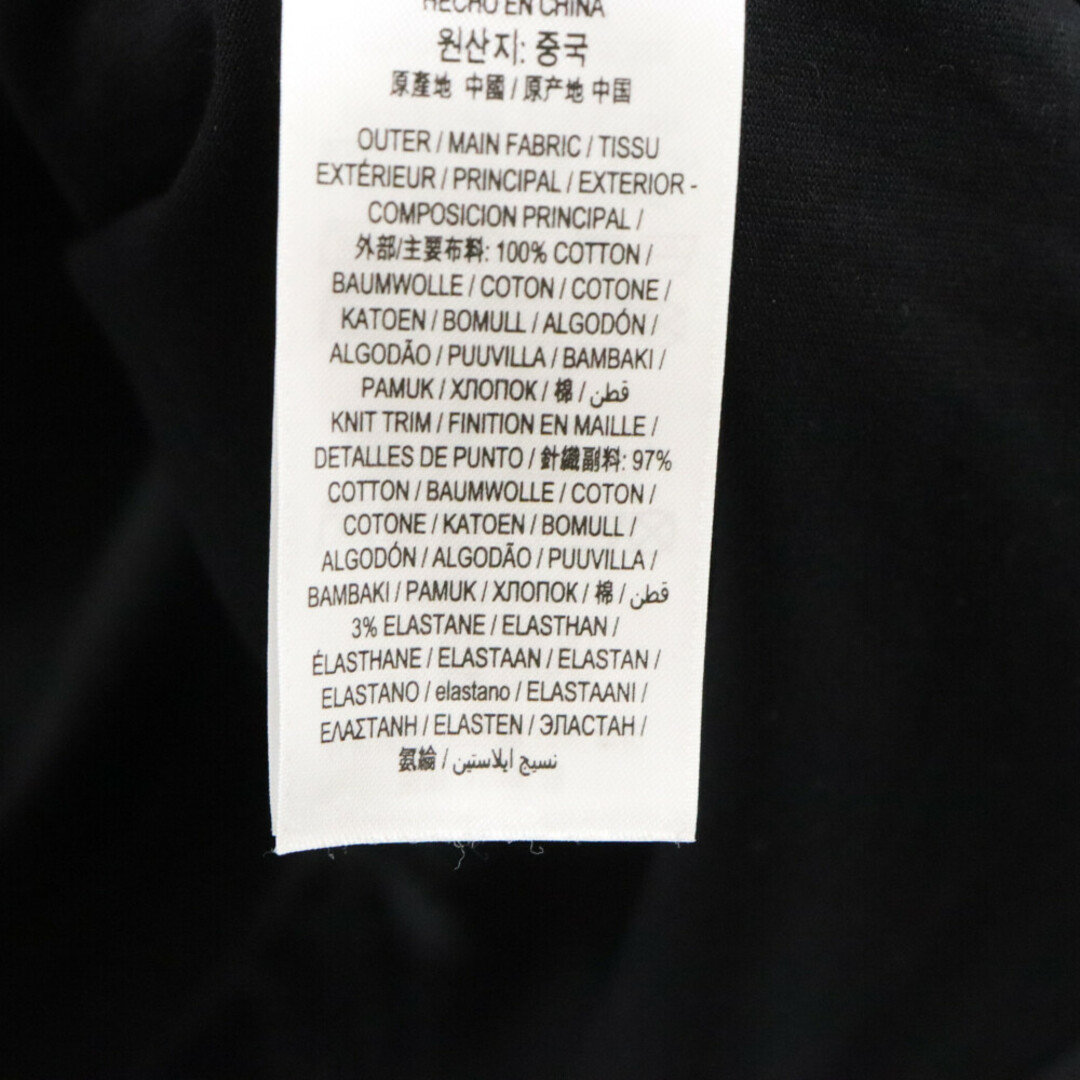 BURBERRY(バーバリー)のBURBERRY バーバリー MONOGRAM MOTIF COTTON OVERSIZE T-SHIRT 8017494 モノグラム モチーフロゴ オーバーサイズ コットン 半袖Tシャツ カットソー ブラック メンズのトップス(Tシャツ/カットソー(半袖/袖なし))の商品写真