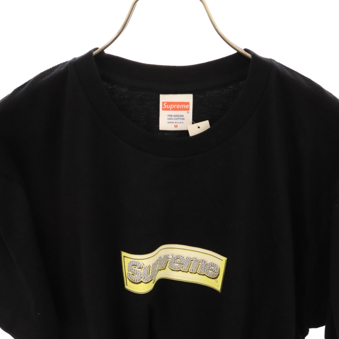 Supreme(シュプリーム)のSUPREME シュプリーム 13SS BLING BOX LOGO TEE ブリングボックスロゴTシャツ 半袖カットソー ブラック メンズのトップス(Tシャツ/カットソー(半袖/袖なし))の商品写真