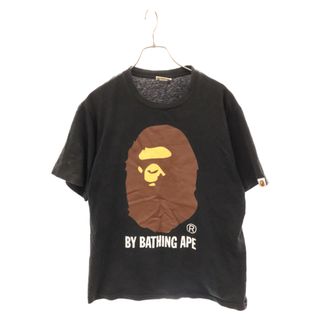 アベイシングエイプ(A BATHING APE)のA BATHING APE アベイシングエイプ BY BATHING APE TEE バイ ベイシング エイプ プリント 半袖Tシャツ ブラック(Tシャツ/カットソー(半袖/袖なし))