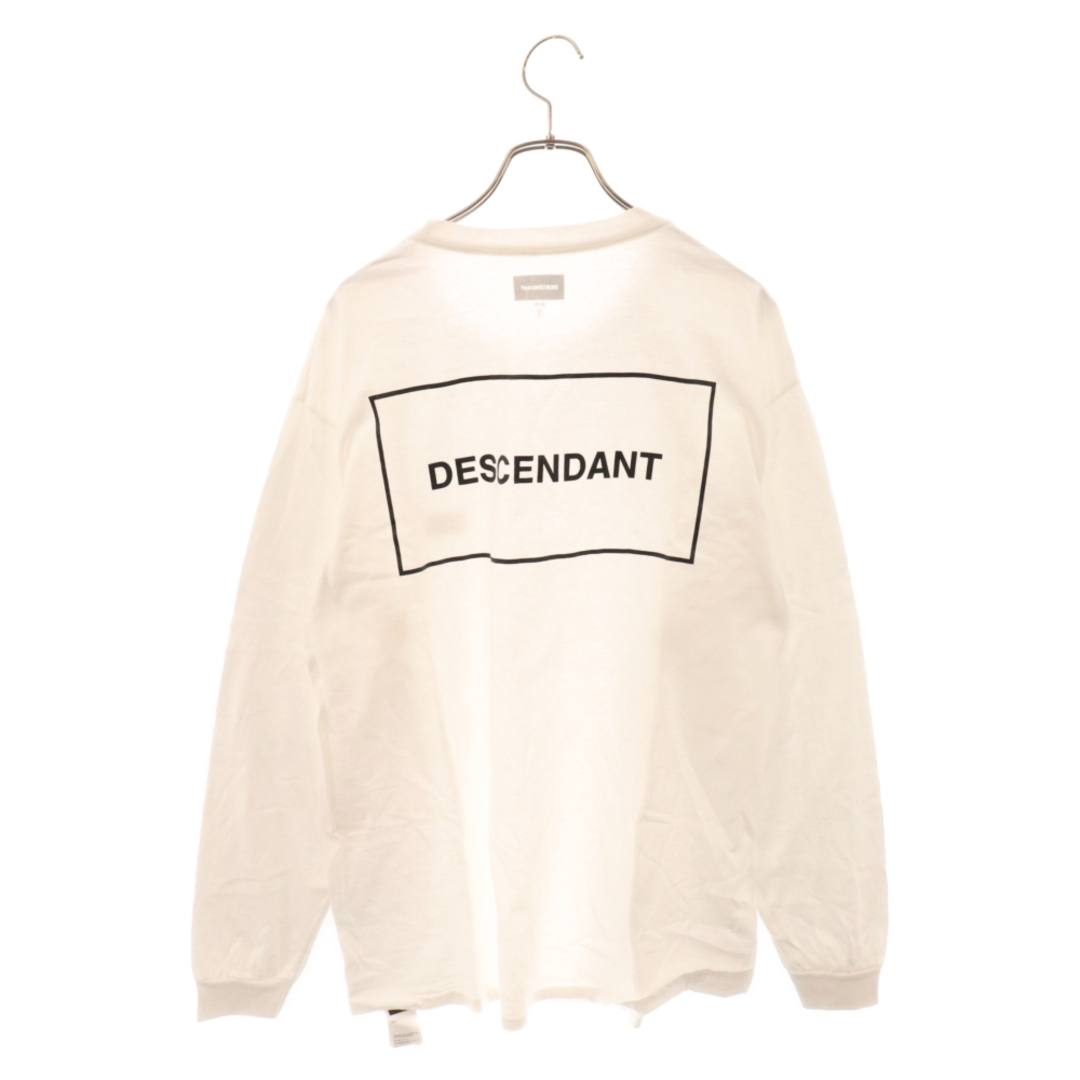 DESCENDANT(ディセンダント)のDESCENDANT ディセンダント 20AW CACHALOT LS TEE カシャロ 長袖Tシャツ ホワイト メンズのトップス(シャツ)の商品写真