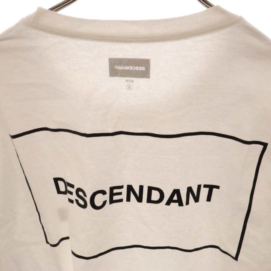 DESCENDANT(ディセンダント)のDESCENDANT ディセンダント 20AW CACHALOT LS TEE カシャロ 長袖Tシャツ ホワイト メンズのトップス(シャツ)の商品写真