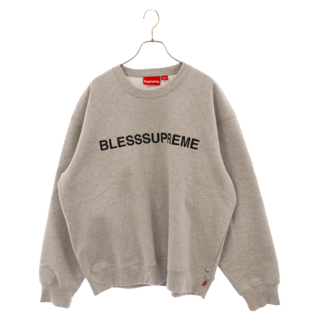 Supreme(シュプリーム)のSUPREME シュプリーム 23AW×BLESS Crewneck ブレス クルーネック スウェットトレーナー グレー メンズのトップス(スウェット)の商品写真