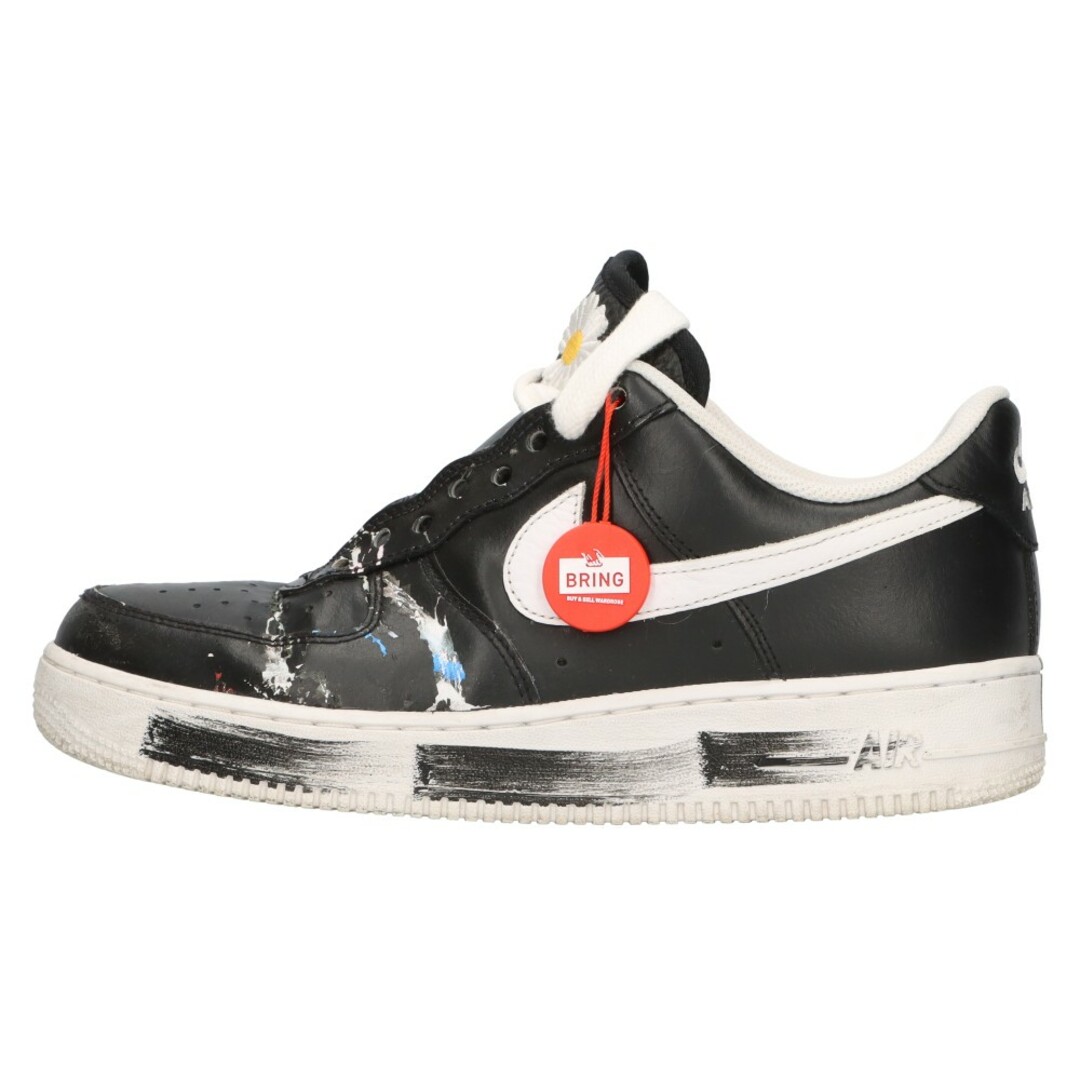 NIKE(ナイキ)のNIKE ナイキ ×peaceminusone AIR FORCE 1 LOW PARA NOISE AQ3692-001 ピースマイナスワン パラノイズ エアフォースワン ローカットスニーカー ブラック US9/JP27cm メンズの靴/シューズ(スニーカー)の商品写真