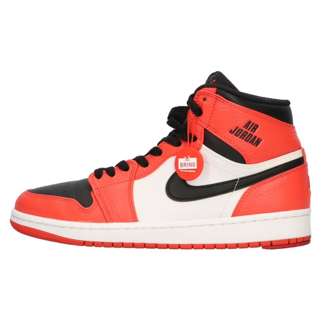 NIKE(ナイキ)のNIKE ナイキ AIR JORDAN 1 RETRO HIGH Rare Orange 332550-800 エアジョーダン 1 レトロ レア ハイカットスニーカー オレンジ US8.5/26.5cm メンズの靴/シューズ(スニーカー)の商品写真