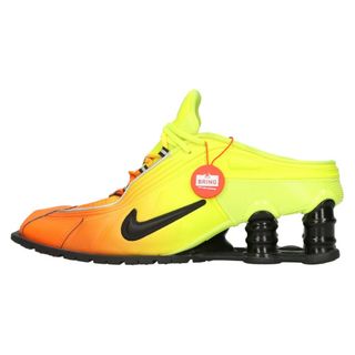 ナイキ(NIKE)のNIKE ナイキ ×Martine Rose マーティンローズ WMNS SHOX MR4 Safety Orange ショックス セーフティ オレンジ スニーカー DQ2401-800 US9/JP26cm(スニーカー)