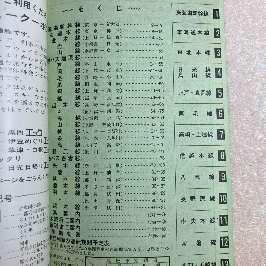 時刻表 陽春号 1969年4月25日改正 高崎鉄道管理局 エンタメ/ホビーの本(趣味/スポーツ/実用)の商品写真