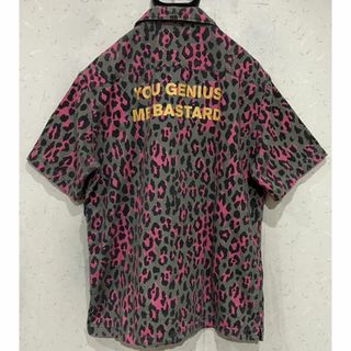 HYSTERIC GLAMOUR - ＊HYSTERIC GLAMOUR レオパード バックプリント 半袖シャツ M