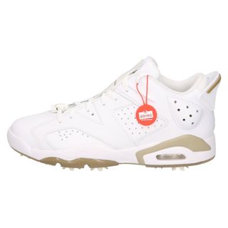 ナイキ(NIKE)のNIKE ナイキ AIR JORDAN 6 LOW GOLF DV1376-100 エアジョーダン 6 ゴルフ ローカットスニーカー ホワイト/カーキ US11/29cm(スニーカー)