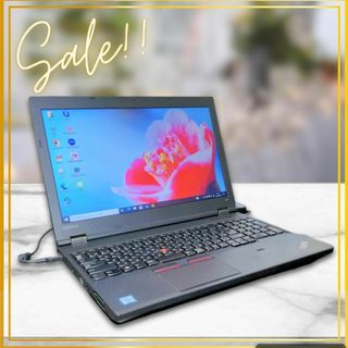 レノボ(Lenovo)の【高性能】Lenovoノートパソコン✨Corei5✨トラックポイント✨Win10(ノートPC)