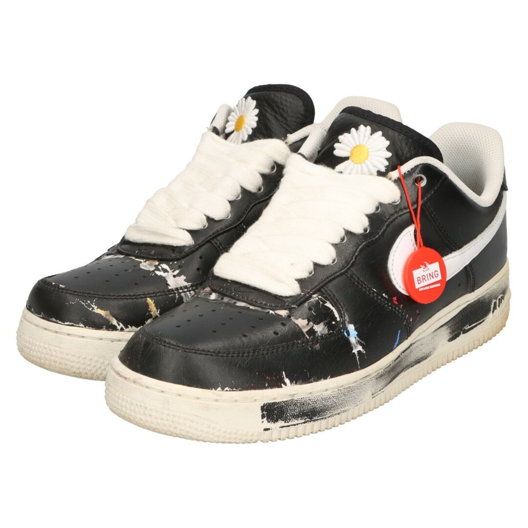 NIKE(ナイキ)のNIKE ナイキ ×PEACEMINUSONE AIR FORCE1 07 PARANOISE AQ3692 0010 ピースマイナスワン エアフォース1 07 パラノイズ ローカットスニーカー ブラック US9/27.0cm メンズの靴/シューズ(スニーカー)の商品写真