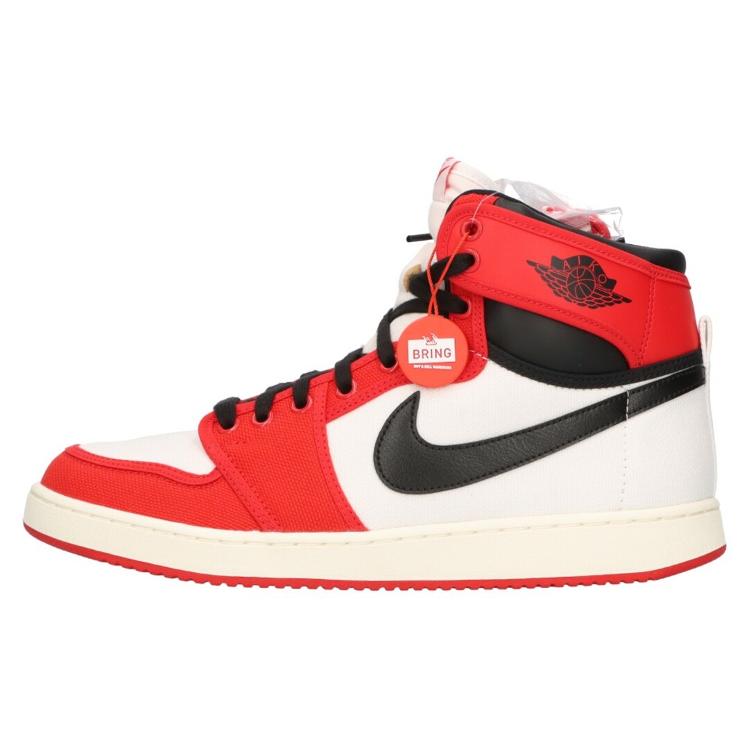 NIKE(ナイキ)のNIKE ナイキ AIR JORDAN 1 HIGH KO CHICAGO DA9089-100 エアジョーダン1 ハイ ノックアウト シカゴ ハイカットスニーカー ホワイト/レッド US10.5/28.5cm メンズの靴/シューズ(スニーカー)の商品写真