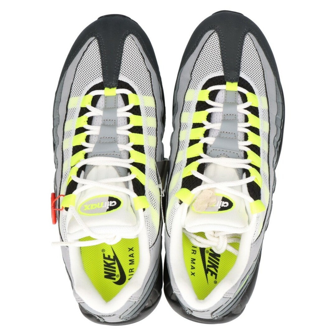 NIKE(ナイキ)のNIKE ナイキ Air Max 95 OG Neon Yellow 2020 CT1689-001 エアマックス95 OG ネオンイエロー イエローグラデ ローカットスニーカー US9.5/27.5cm グレー/イエロー メンズの靴/シューズ(スニーカー)の商品写真