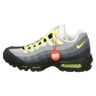 ナイキ(NIKE)のNIKE ナイキ Air Max 95 OG Neon Yellow 2020 CT1689-001 エアマックス95 OG ネオンイエロー イエローグラデ ローカットスニーカー US9.5/27.5cm グレー/イエロー(スニーカー)