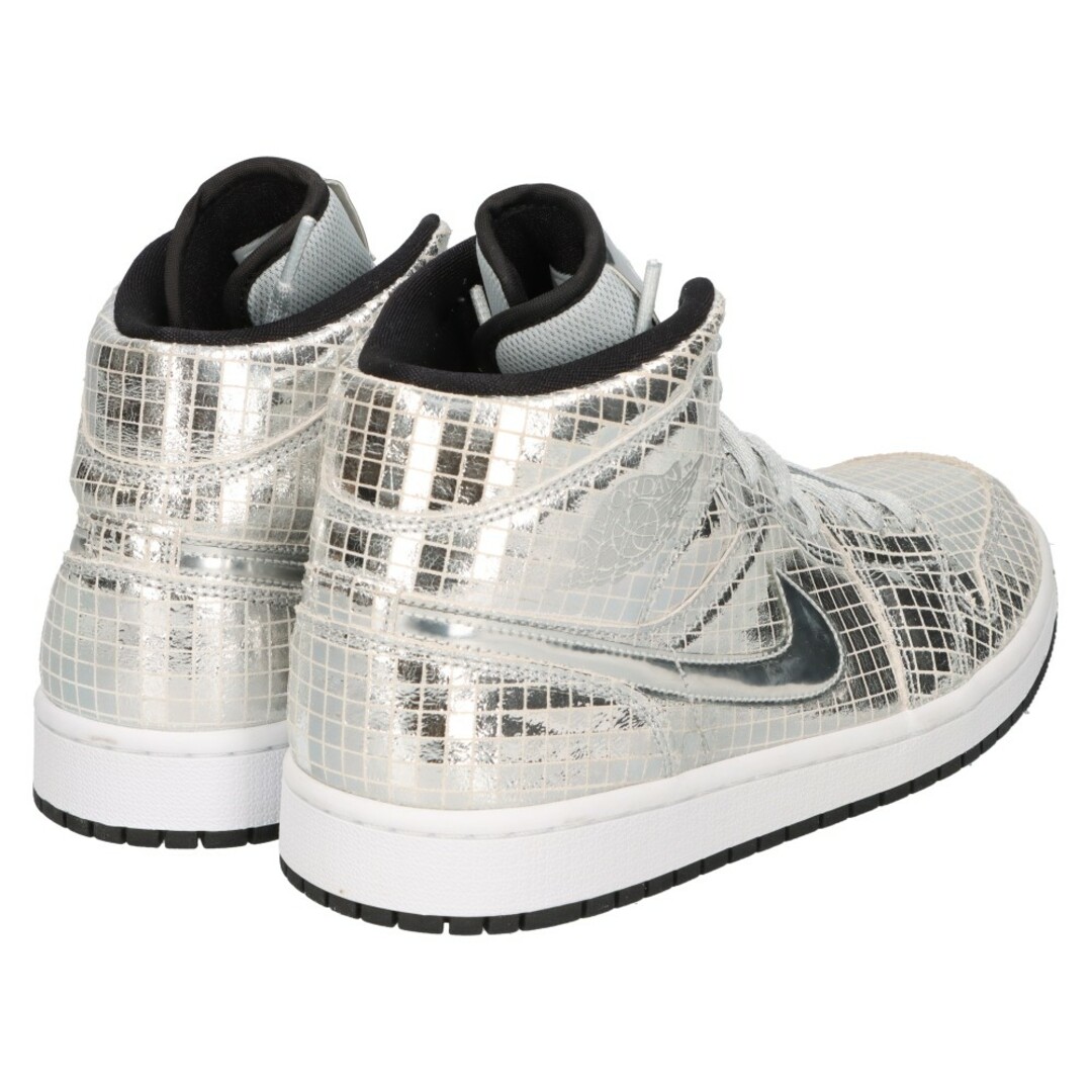 NIKE(ナイキ)のNIKE ナイキ WMNS AIR JORDAN 1 MID SE DISCO BALL ウィメンズ エア ジョーダン 1 ミッドカットスニーカー ディスコボール シルバー US11/28cm CU9304-001 メンズの靴/シューズ(スニーカー)の商品写真