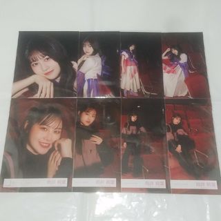 櫻坂46　生写真　向井純葉　油を注せMV衣装　8種コンプ(アイドルグッズ)