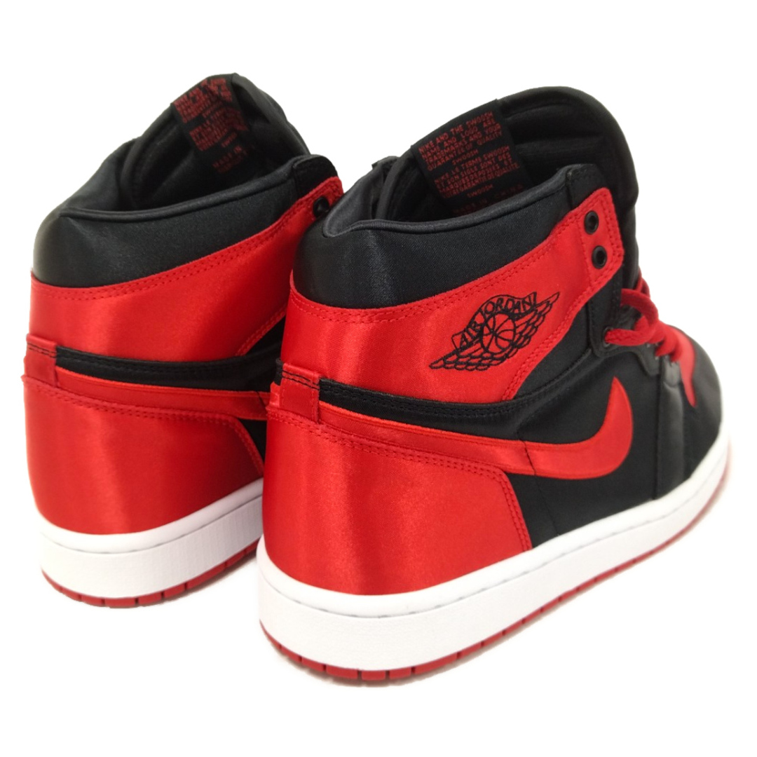 NIKE(ナイキ)のNIKE ナイキ WMNS AIR JORDAN 1 RETRO HI OG Satin Bred FD4810-061 ウィメンズ エアジョーダン1 ハイカットスニーカー ブレッドサテン レッド US11.5/28.5cm メンズの靴/シューズ(スニーカー)の商品写真