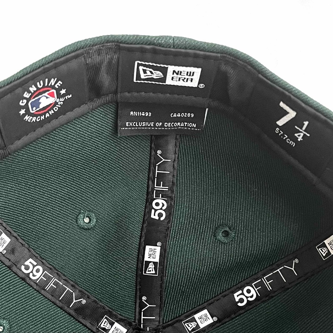 NEW ERA(ニューエラー)の美品✨NEW ERA 59FIFTY ニューヨークヤンキース MLB キャップ メンズの帽子(キャップ)の商品写真