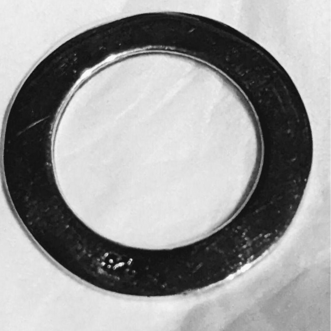 アラベスク柄　リングチャーム　シルバー９２５ レディースのアクセサリー(チャーム)の商品写真
