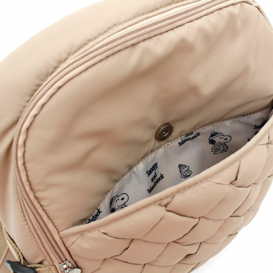 【色: 2WAYトート：PN135 パファーベージュ】[ハピタス] スヌーピー  レディースのバッグ(その他)の商品写真