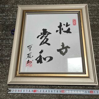 祟教真光　岡田光玉師　聖凰筆　額縁(その他)