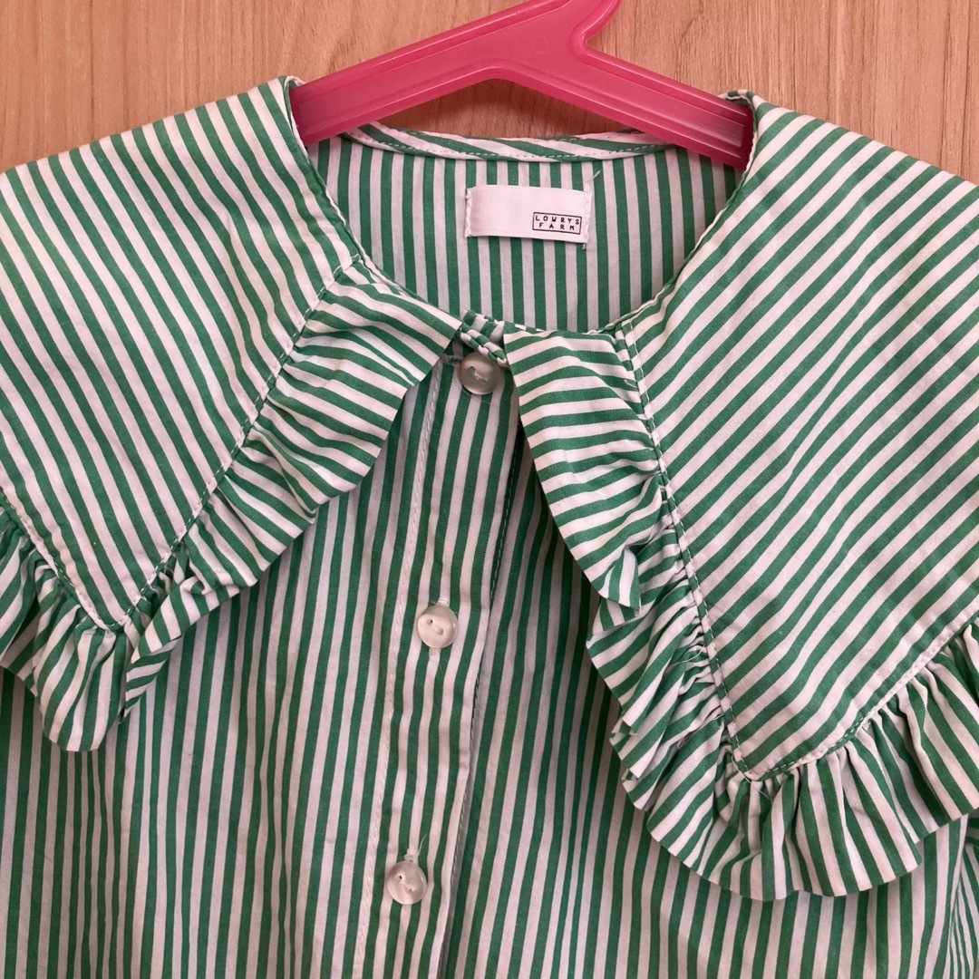 LOWRYS FARM(ローリーズファーム)のローリーズファーム　キッズ　ブラウス キッズ/ベビー/マタニティのキッズ服女の子用(90cm~)(ブラウス)の商品写真