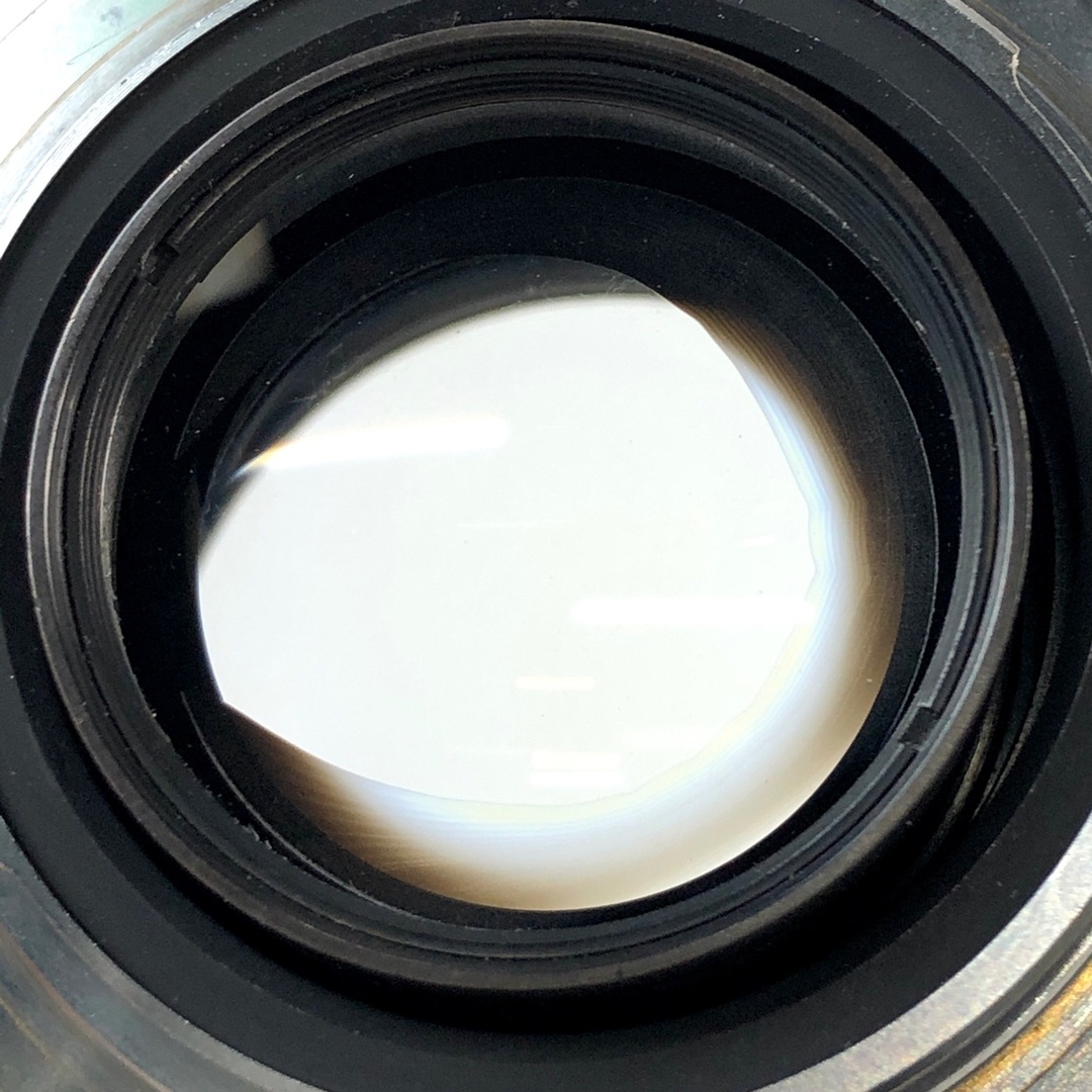 カール・ツァイス Sonnar 85mm F2 ゾナー (ニコンF改造) ［ジャンク品］ 中古 スマホ/家電/カメラのカメラ(レンズ(単焦点))の商品写真