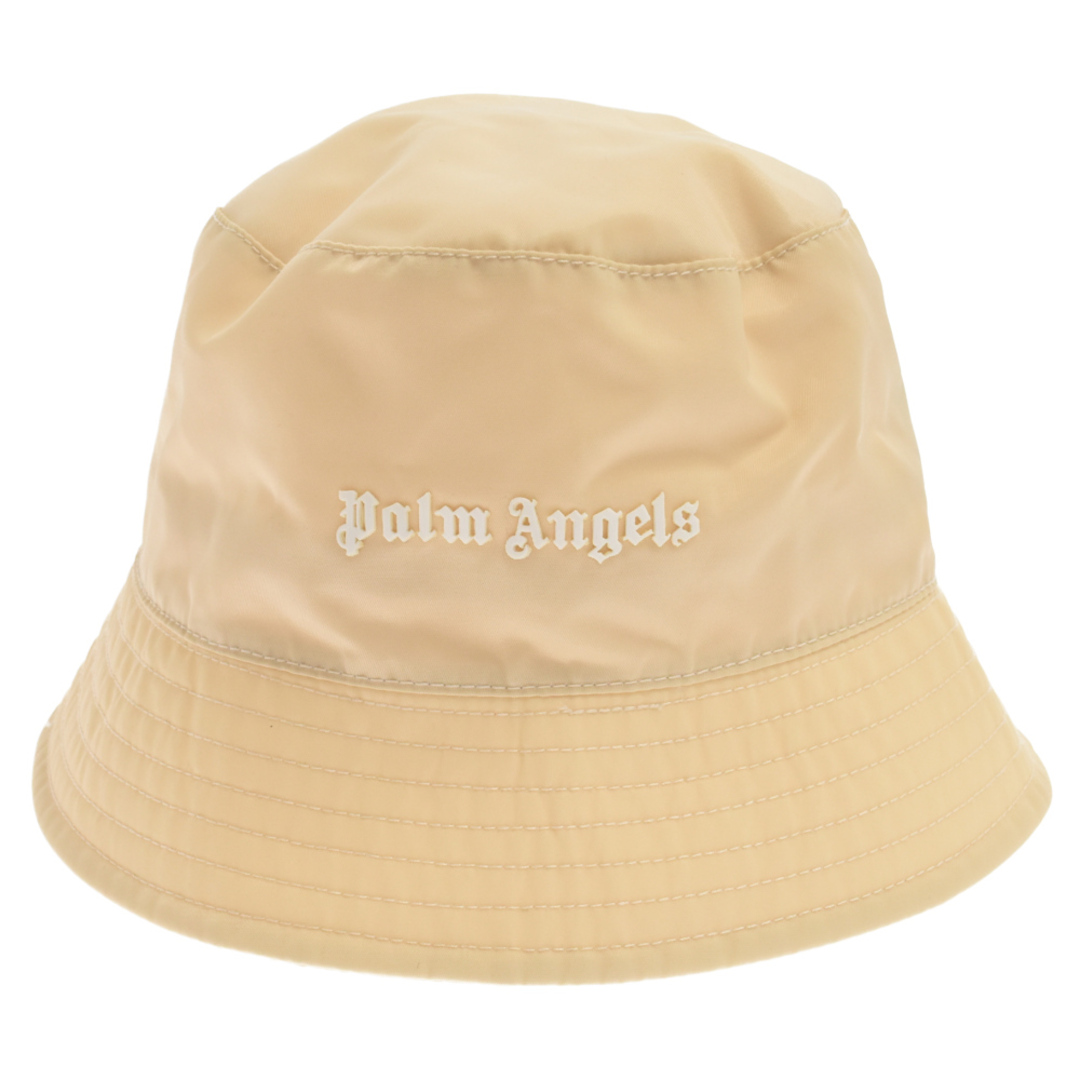 Palm Angels パームエンジェルス クラシックロゴ ナイロン バケットハット 帽子 ベージュ PWLA011C99FAB001 メンズの帽子(ハット)の商品写真