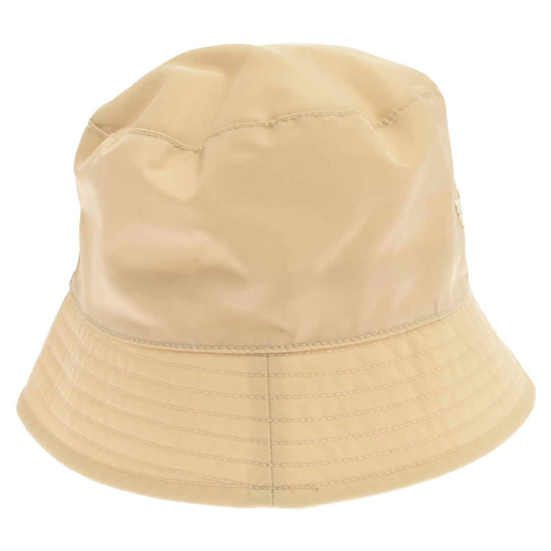 Palm Angels パームエンジェルス クラシックロゴ ナイロン バケットハット 帽子 ベージュ PWLA011C99FAB001 メンズの帽子(ハット)の商品写真