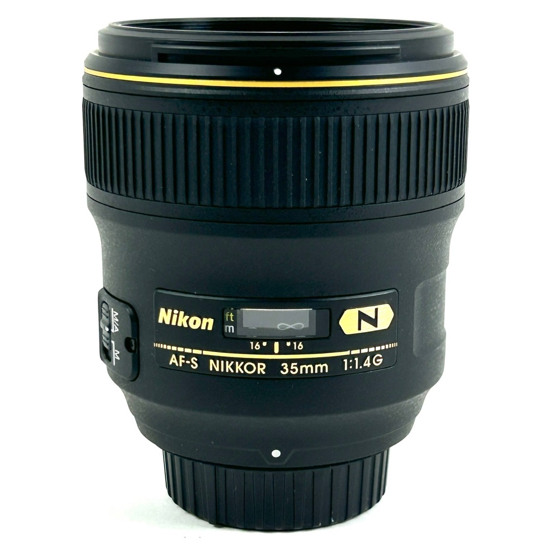 ニコン AF-S NIKKOR 35mm F1.4G 中古 スマホ/家電/カメラのカメラ(レンズ(単焦点))の商品写真
