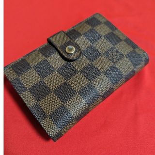 LOUIS VUITTON - ルイヴィトンダミエがま口財布