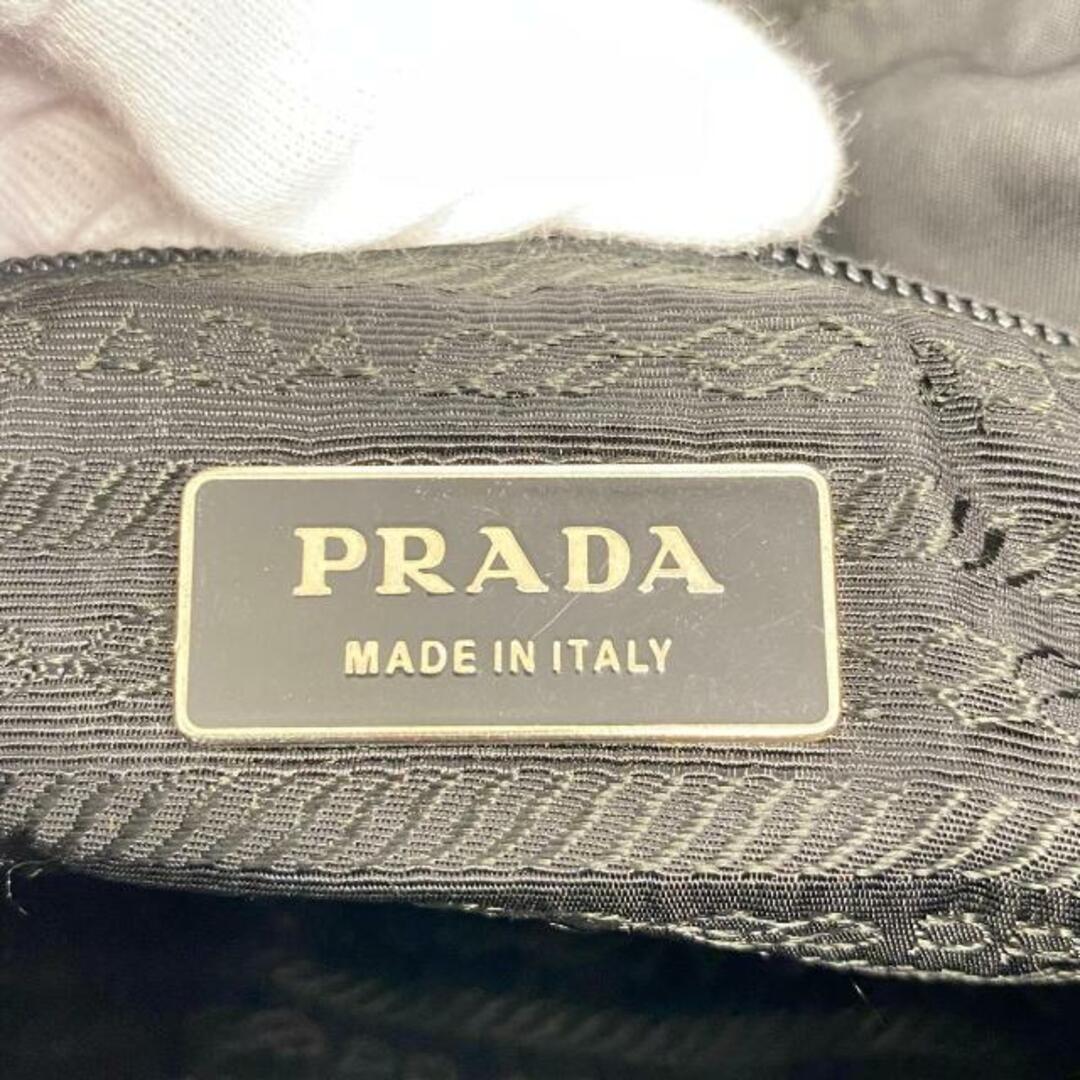 PRADA(プラダ)の★SALE 【4ib1844】プラダ トートバッグ/ナイロン/ブラック/シルバー金具 【中古】 レディース レディースのバッグ(トートバッグ)の商品写真