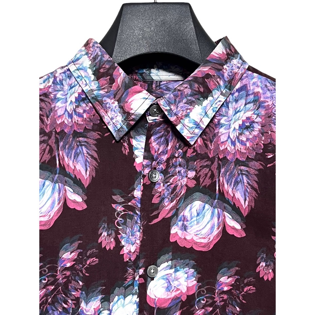 Paul Smith(ポールスミス)の匿名発送　美品　ポールスミス  ぼかしフラワーデザインシャツ　サイズL メンズのトップス(シャツ)の商品写真
