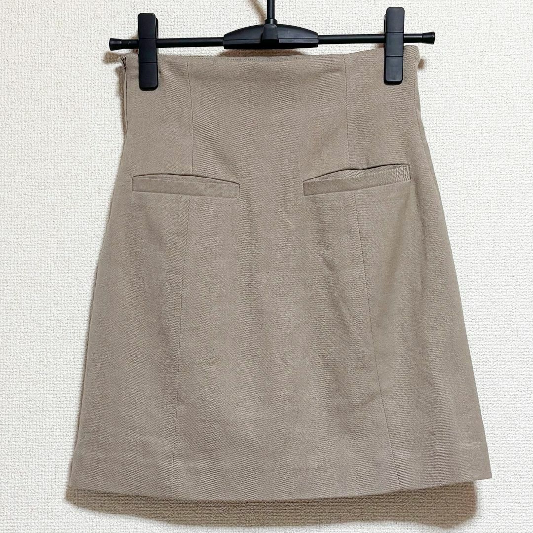EVRIS(エヴリス)のEVRIS エヴリス　ミニ　スカート　インナー　ショート　パンツ　ベージュ　美脚 レディースのスカート(ミニスカート)の商品写真