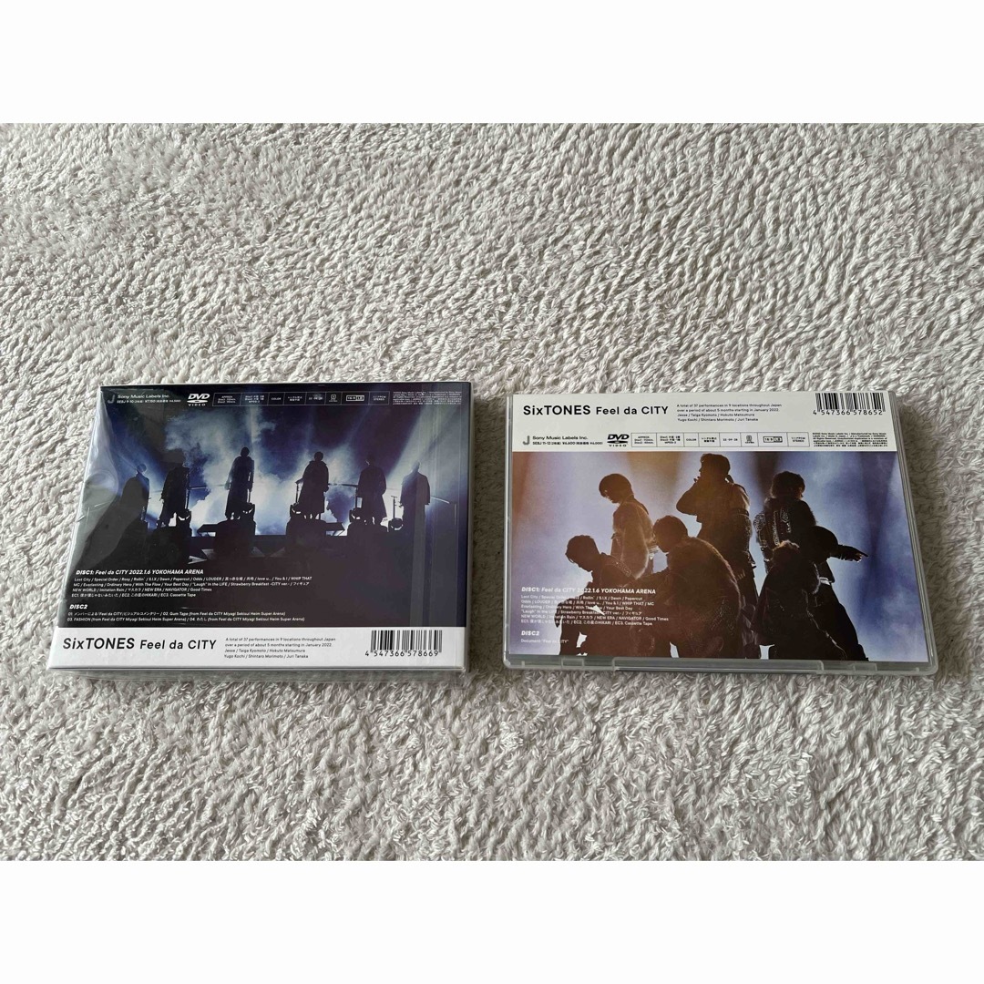 SixTONES DVD 「Feel da CITY」 エンタメ/ホビーのDVD/ブルーレイ(ミュージック)の商品写真