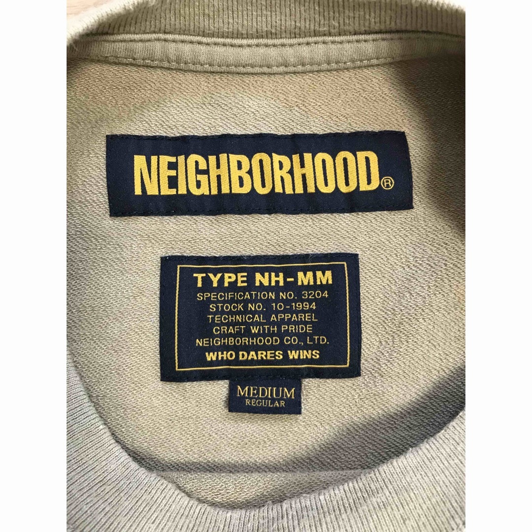 NEIGHBORHOOD(ネイバーフッド)の19 SS NEIGHBORHOOD MIL SQD C-CREW 美品 M メンズのトップス(Tシャツ/カットソー(半袖/袖なし))の商品写真