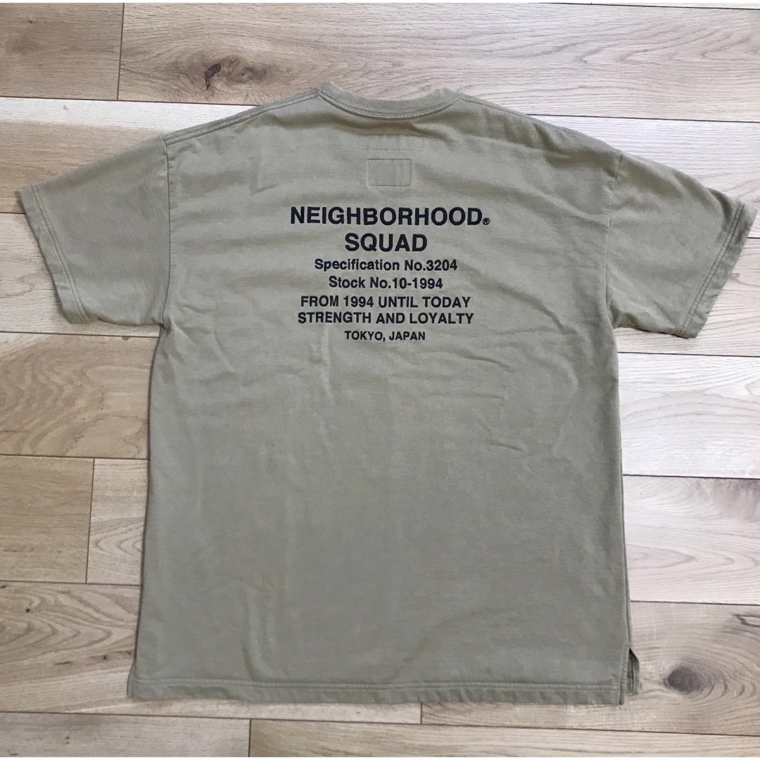 NEIGHBORHOOD(ネイバーフッド)の19 SS NEIGHBORHOOD MIL SQD C-CREW 美品 M メンズのトップス(Tシャツ/カットソー(半袖/袖なし))の商品写真