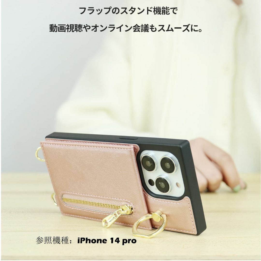 【色:02-ブラック_サイズ:iPhone 12 Pro/ iPhone 12】 スマホ/家電/カメラのスマホアクセサリー(その他)の商品写真