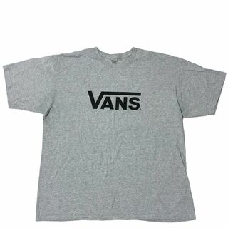 ヴァンズ(VANS)のVANS ヴァンズ 半袖Tシャツ ロゴT グレー US古着 e94(Tシャツ/カットソー(半袖/袖なし))