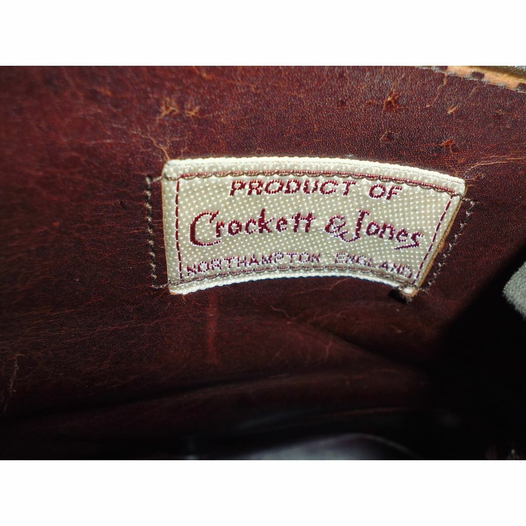 Crockett&Jones(クロケットアンドジョーンズ)のクロケット＆ジョーンズ　カントリーブーツ　茶　６．５　上級ハンドグレード メンズの靴/シューズ(ブーツ)の商品写真