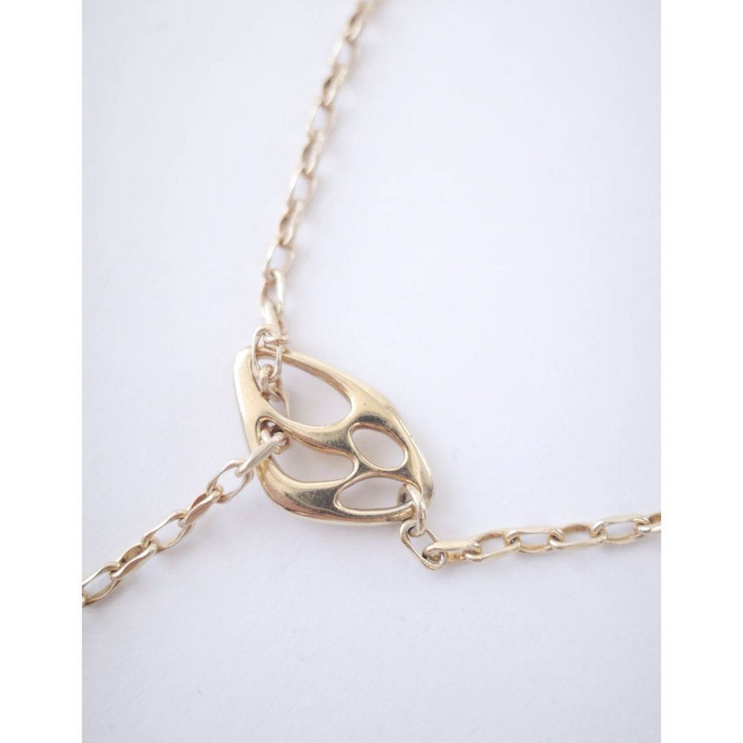 STRONG LOTUS SILVER NECKLACE GOLD OURS アクセサリー STRONG LOTUS SILVER NECKLACE GOLD OURS アクセサリー