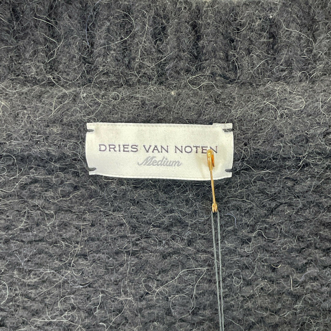 DRIES VAN NOTEN(ドリスヴァンノッテン)のドリスヴァンノッテン 232-021242-7704-900 アルパカ×メリノウール カーディガン M メンズのトップス(カーディガン)の商品写真