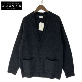 DRIES VAN NOTEN - ドリスヴァンノッテン 232-021242-7704-900 アルパカ×メリノウール カーディガン M