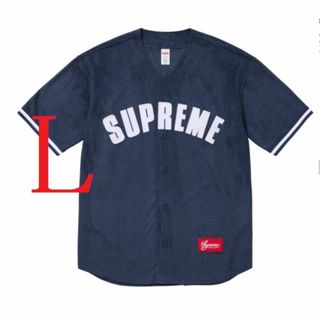 シュプリーム(Supreme)のsupreme Ultrasuede Baseball Jersey L(その他)