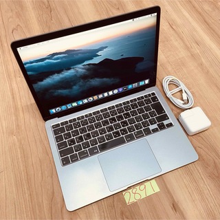 マック(Mac (Apple))のMacBook air 13インチ 2020 管理番号2891(ノートPC)