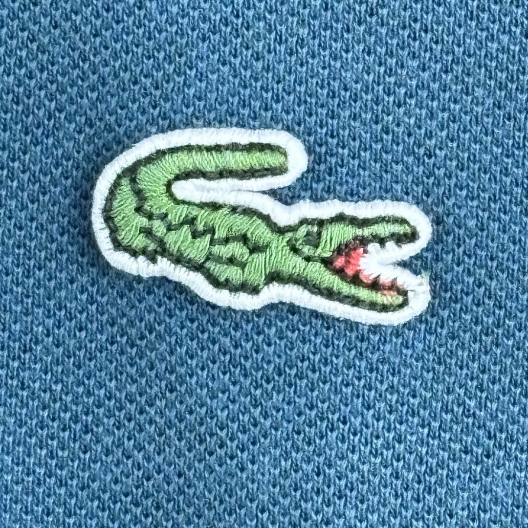 LACOSTE(ラコステ)のラコステ　LACOSTE ポロシャツ　4 M〜L ネイビー　古着 メンズのトップス(ポロシャツ)の商品写真