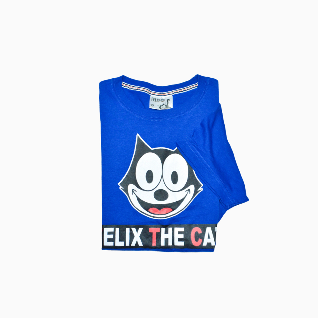 FELIXTHECATTシャツ ブルー メンズのトップス(Tシャツ/カットソー(半袖/袖なし))の商品写真