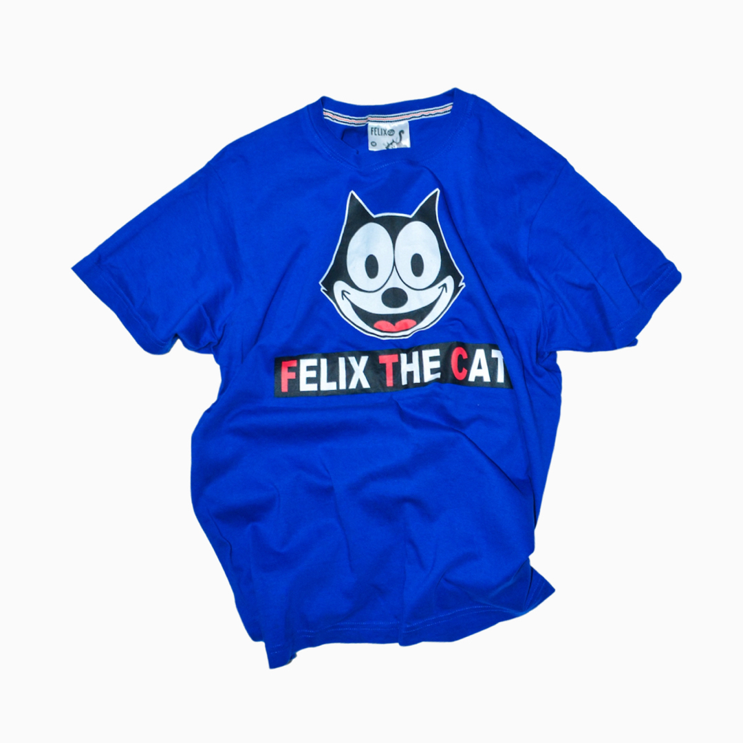 FELIXTHECATTシャツ ブルー メンズのトップス(Tシャツ/カットソー(半袖/袖なし))の商品写真