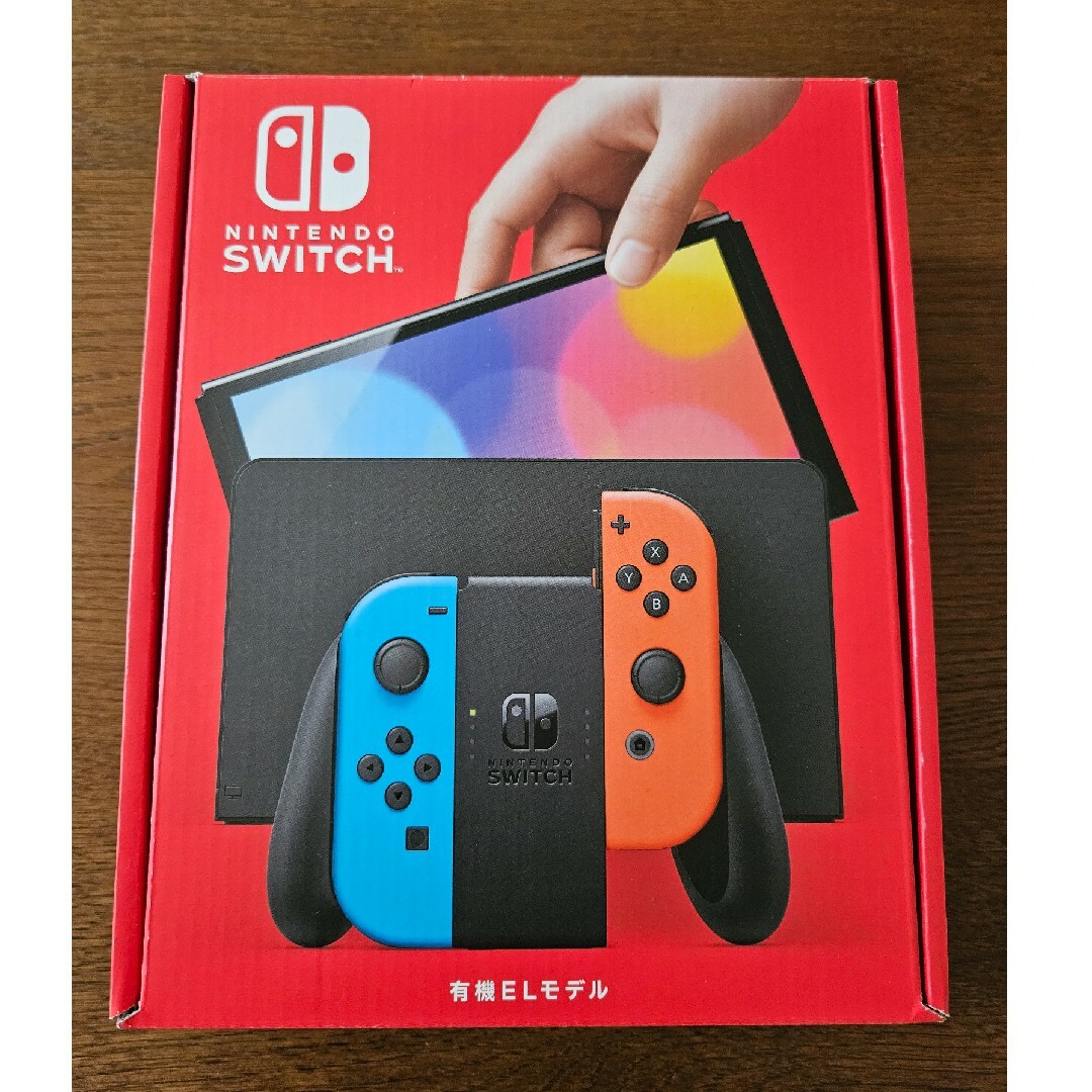 任天堂(ニンテンドウ)のNintendo Switch 本体 有機ELモデル HEG-S-KABAA エンタメ/ホビーのゲームソフト/ゲーム機本体(家庭用ゲーム機本体)の商品写真