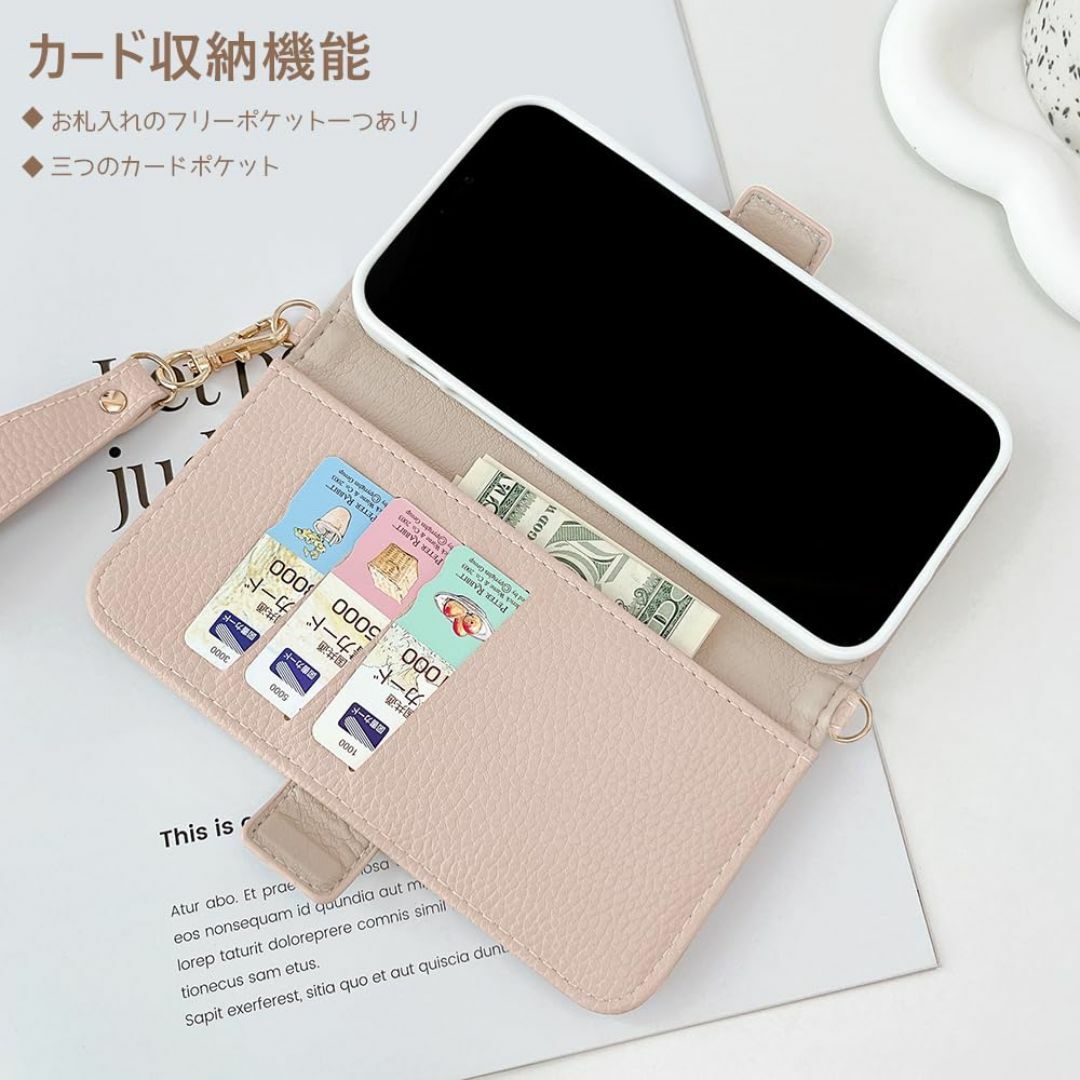 【色:ピンク_サイズ:iPhone 13】MAGICASE For iPhone スマホ/家電/カメラのスマホアクセサリー(その他)の商品写真